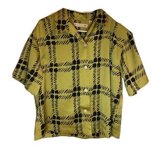 🛑ON HOLD🛑 silk marni x uniqlo shirt